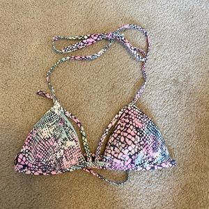 victoria’s secret pink bikini top